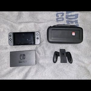 Nintendo Switch with carry case
